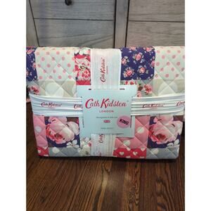 Cath Kidston Patchwork Ruby King Size Quilt